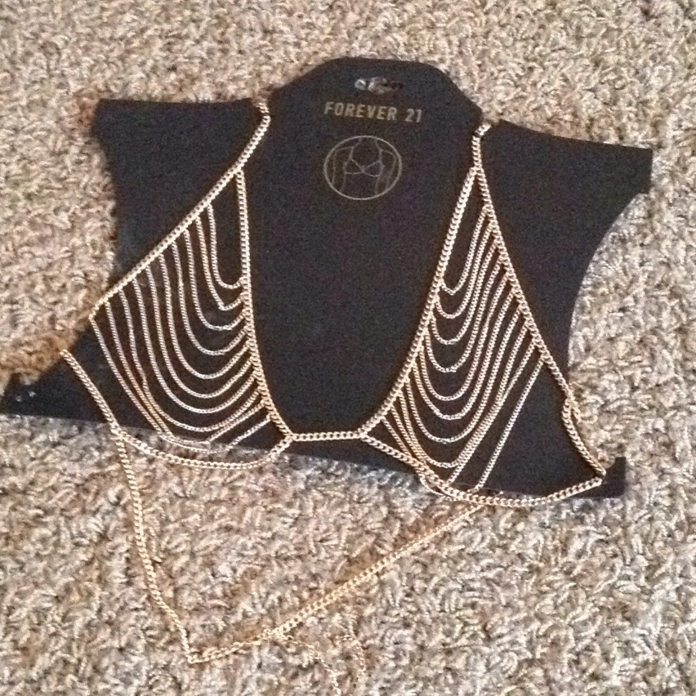 Body chain bra let
